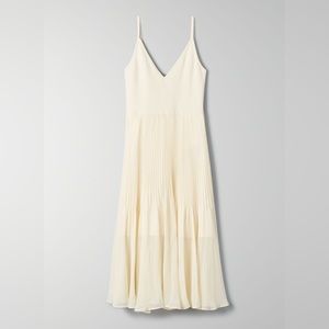 Aritzia Wilfred Pleated Dress